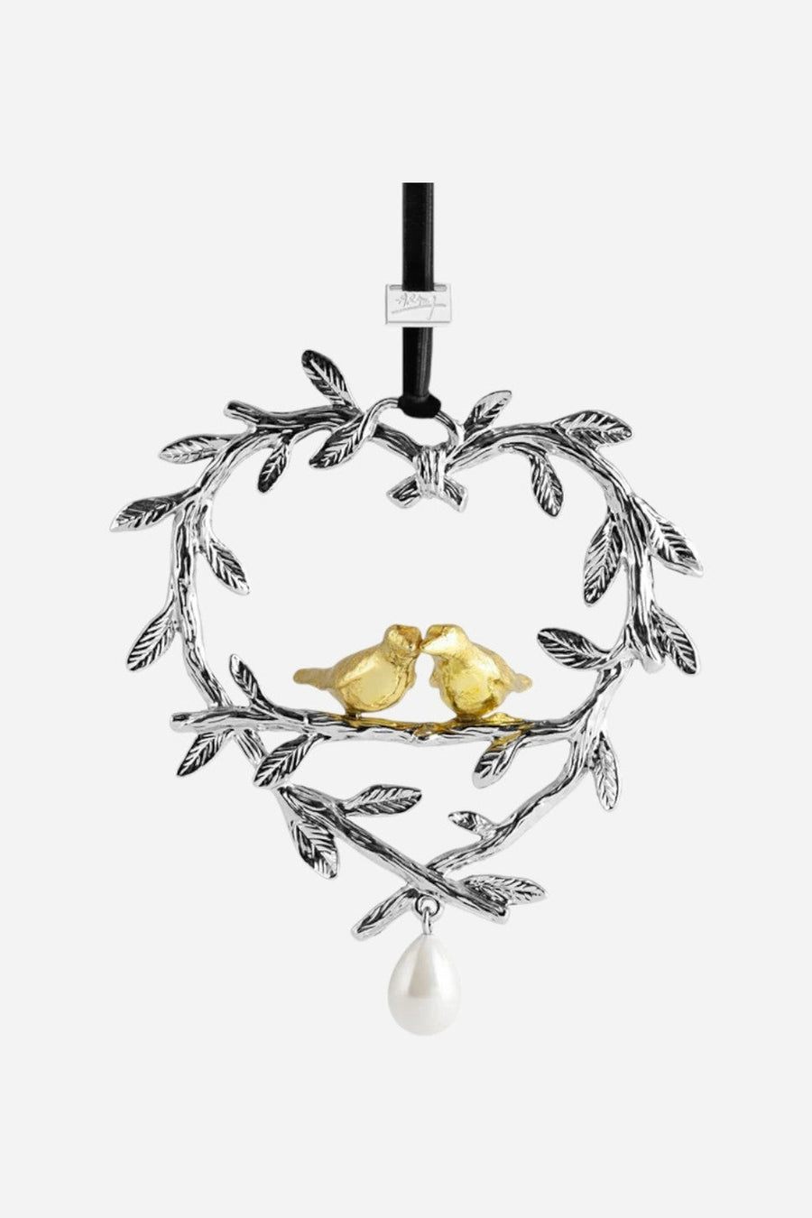 Michael Aram Lovebirds Ornament – front view