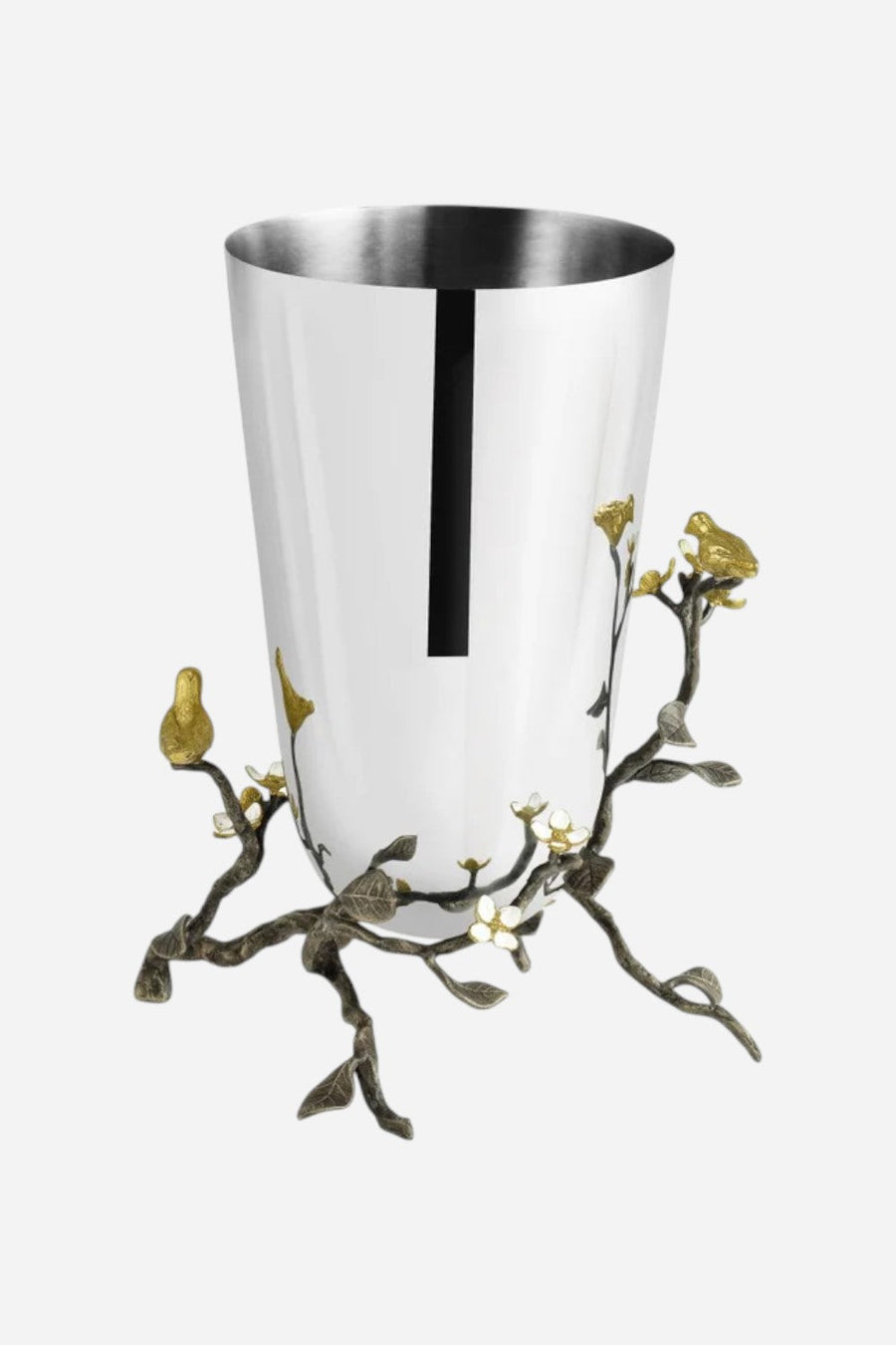 Michael Aram Lovebirds Vase - Medium – back view