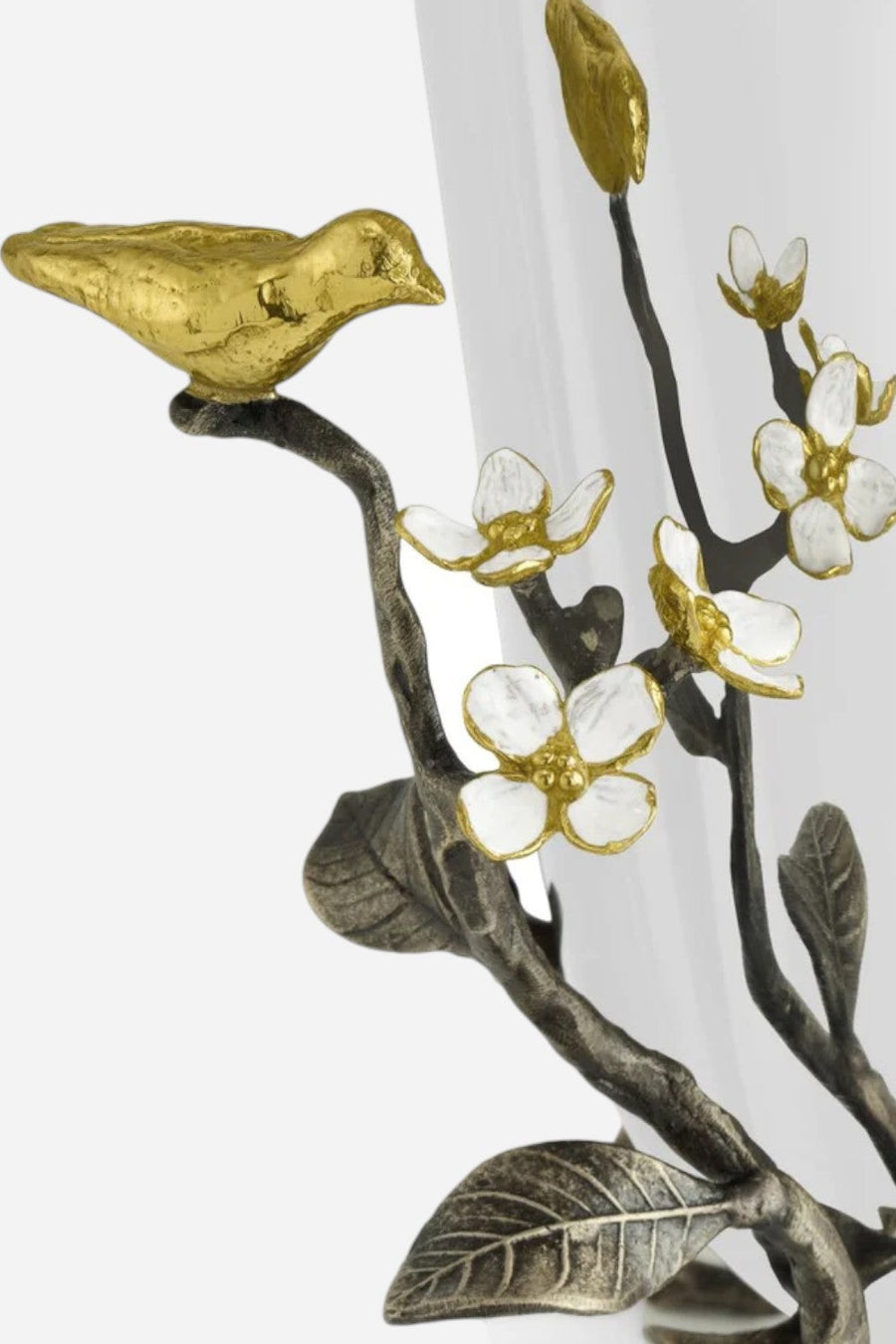 Michael Aram Lovebirds Vase - Medium – detail