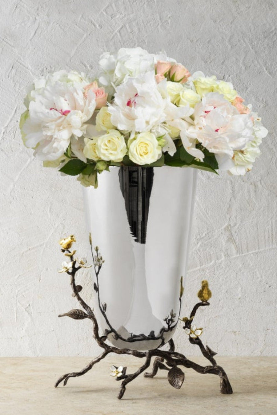 Michael Aram Lovebirds Vase - Medium – flat lay