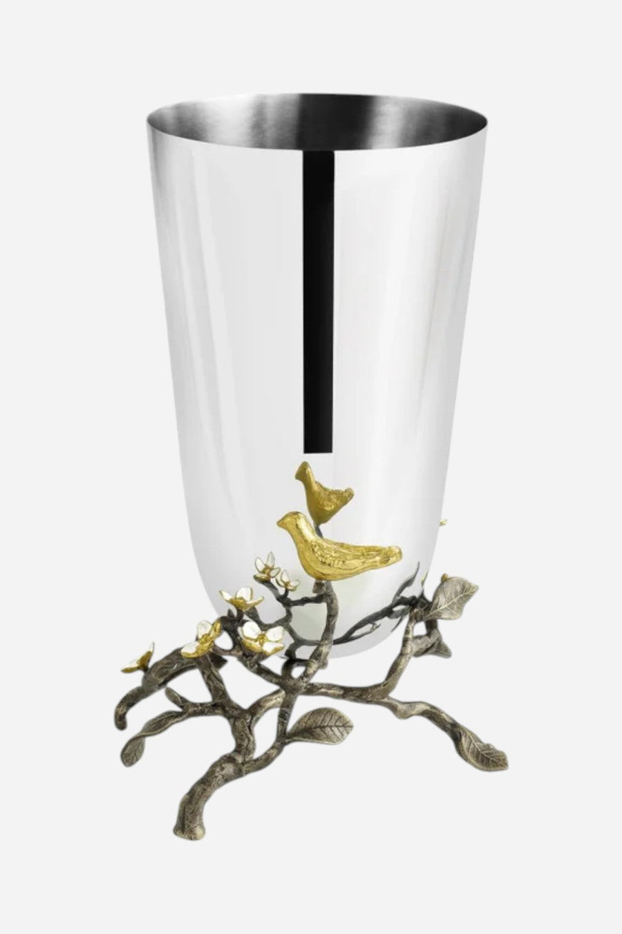 Michael Aram Lovebirds Vase - Medium – side view