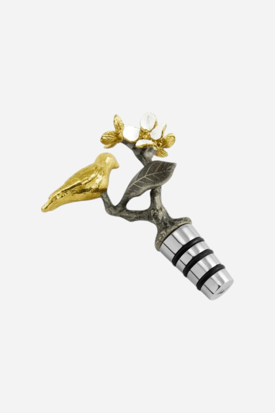Michael Aram Lovebirds Wine Stopper – detail