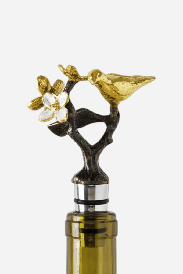Michael Aram Lovebirds Wine Stopper