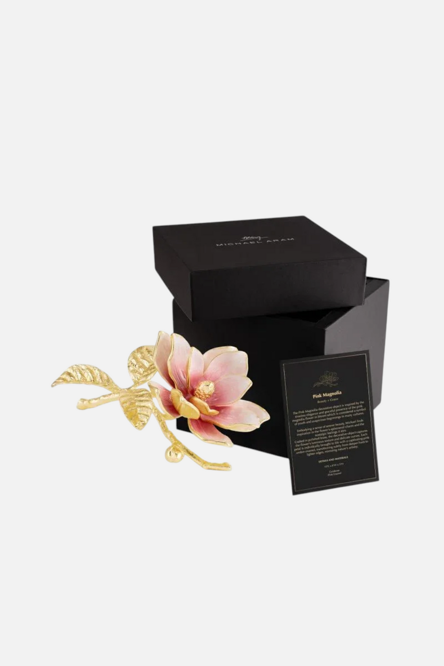 Michael Aram Magnolia Decorative Object in Pink – alternate