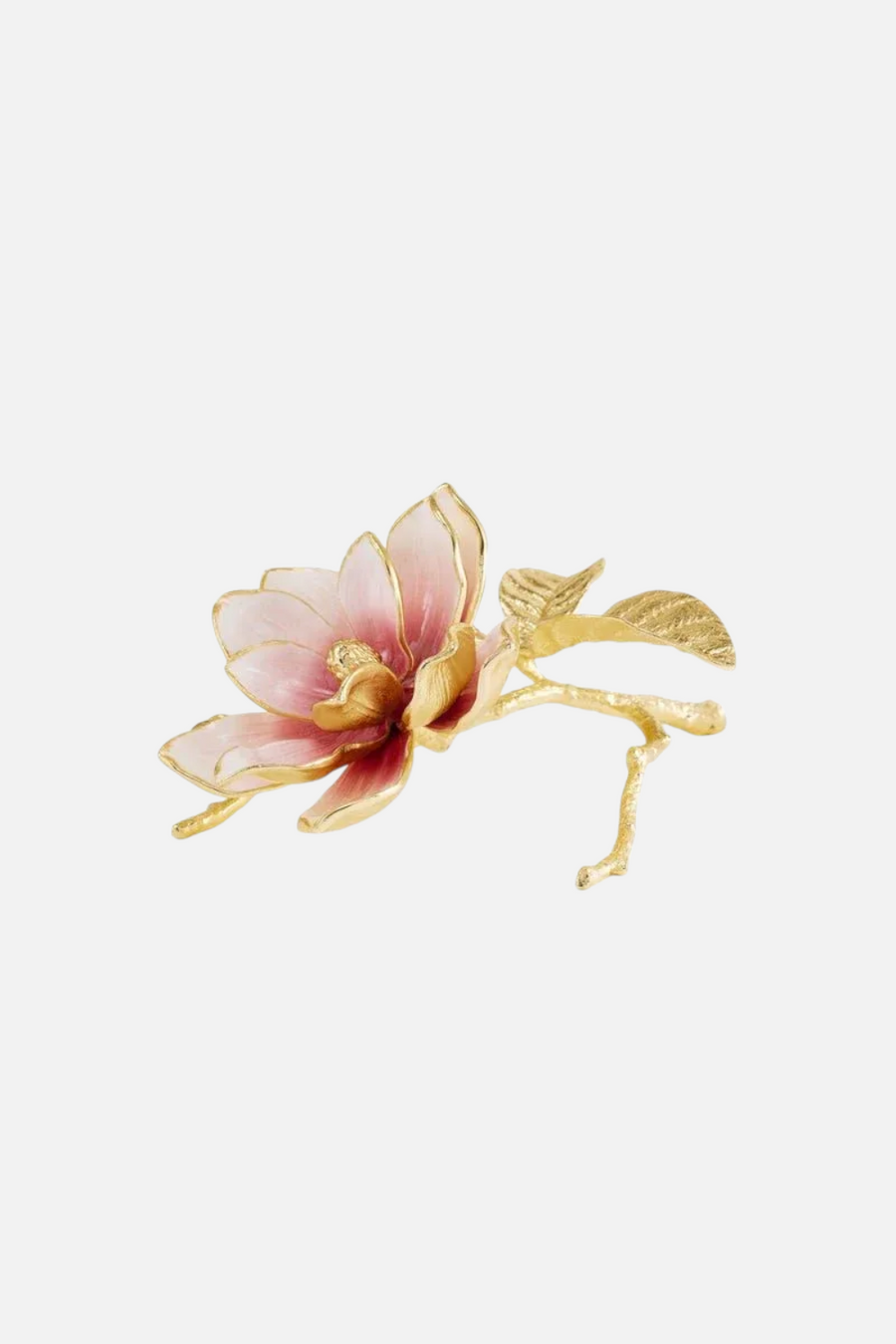 Michael Aram Magnolia Decorative Object in Pink – flat lay