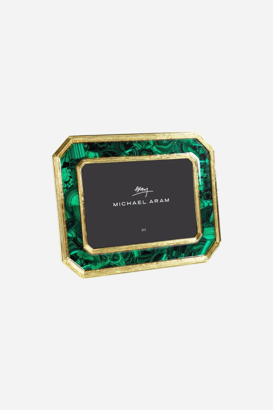 Michael Aram Malachite Frame - 5x7 – side view