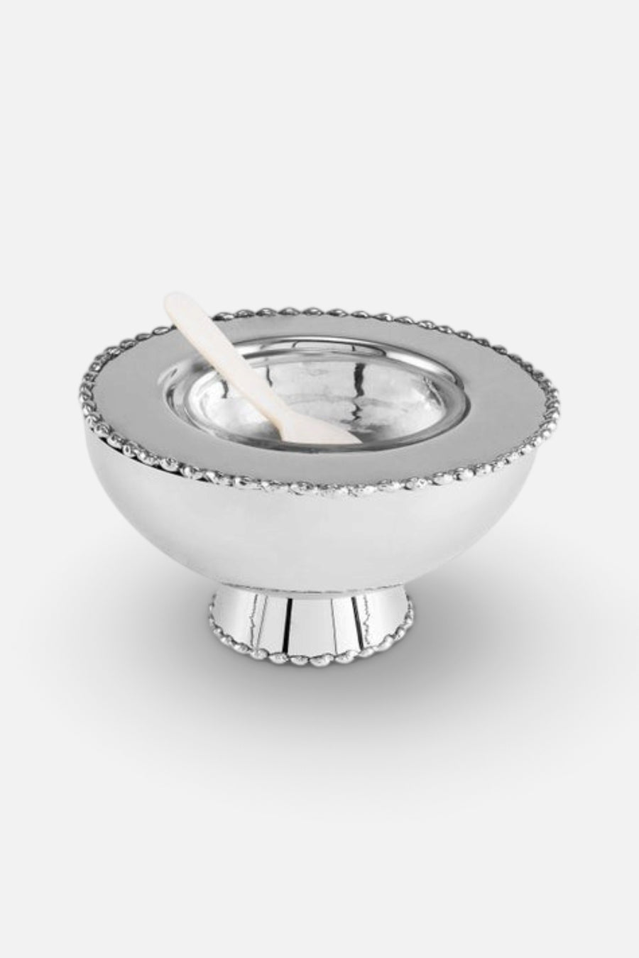 Michael Aram Molten Caviar Dish with Spoon – back view