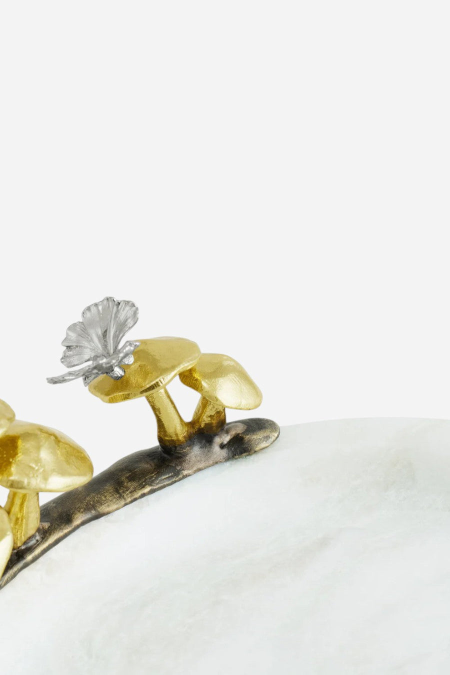 Michael Aram Mushroom Trinket Dish – side view