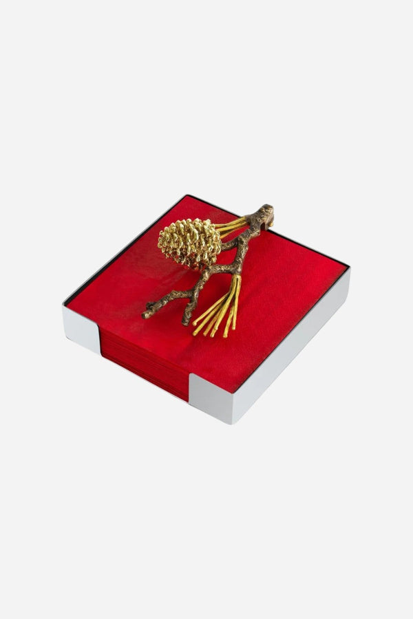 Michael Aram Pine Cone Cocktail Napkin Holder