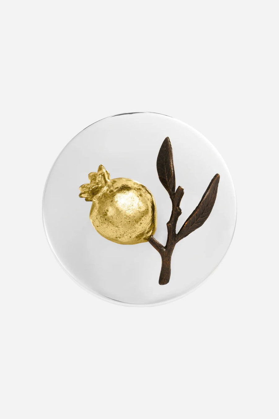 Michael Aram Pomegranate Gold Candle – side view