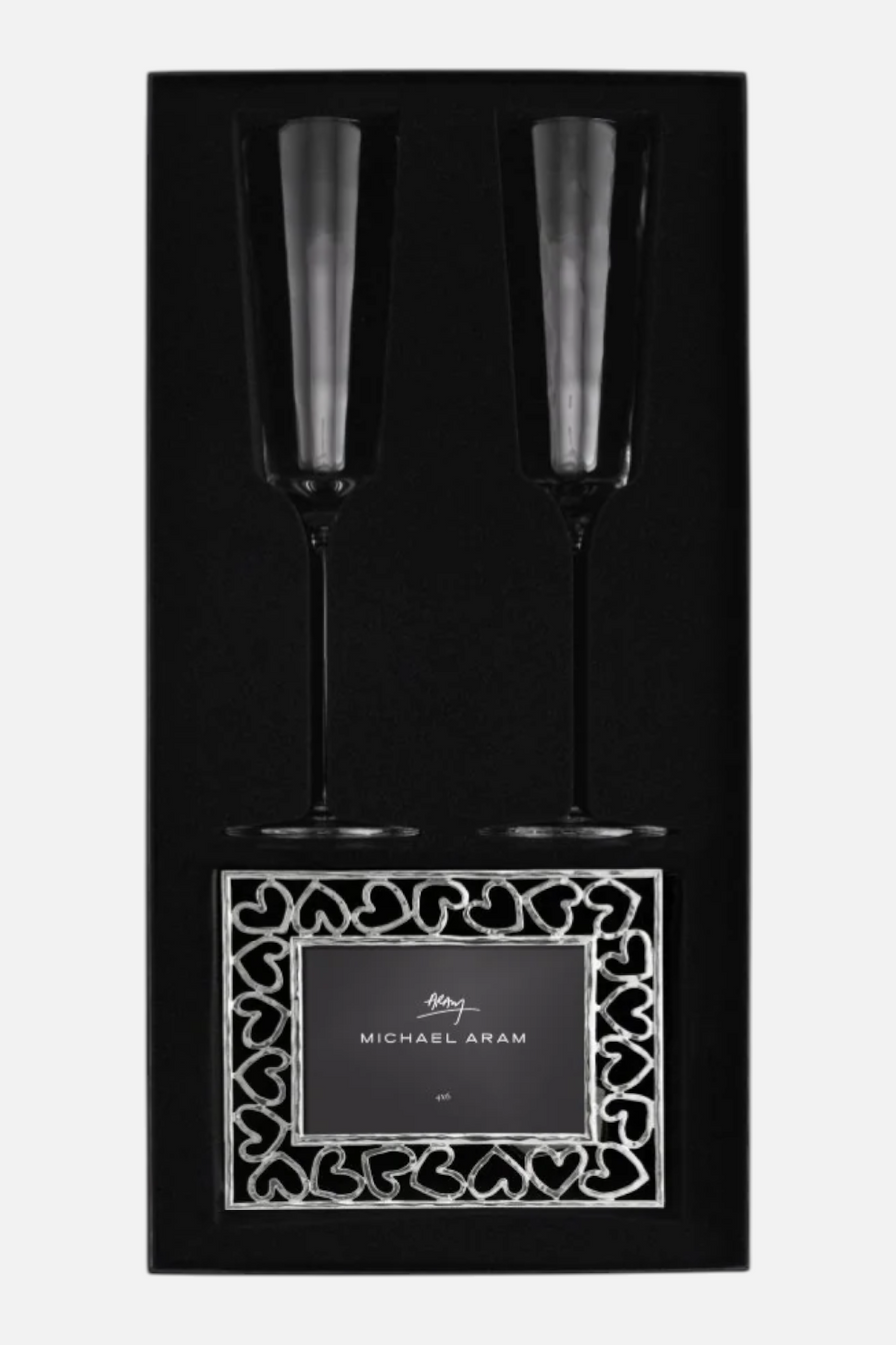 Michael Aram Reflective Champ Gift Set – back view