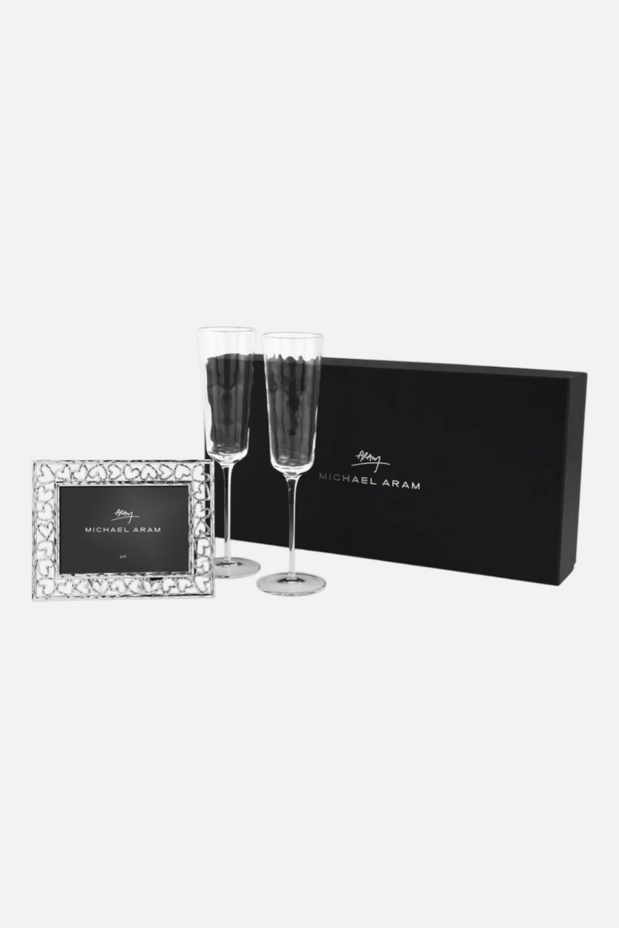 Michael Aram Reflective Champ Gift Set – front view