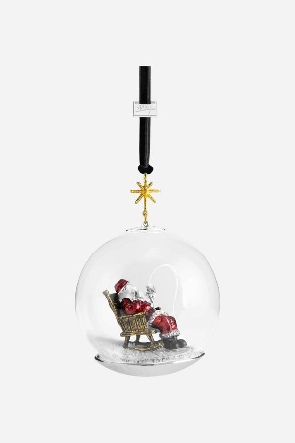 Michael Aram Santa Snow Globe Ornament