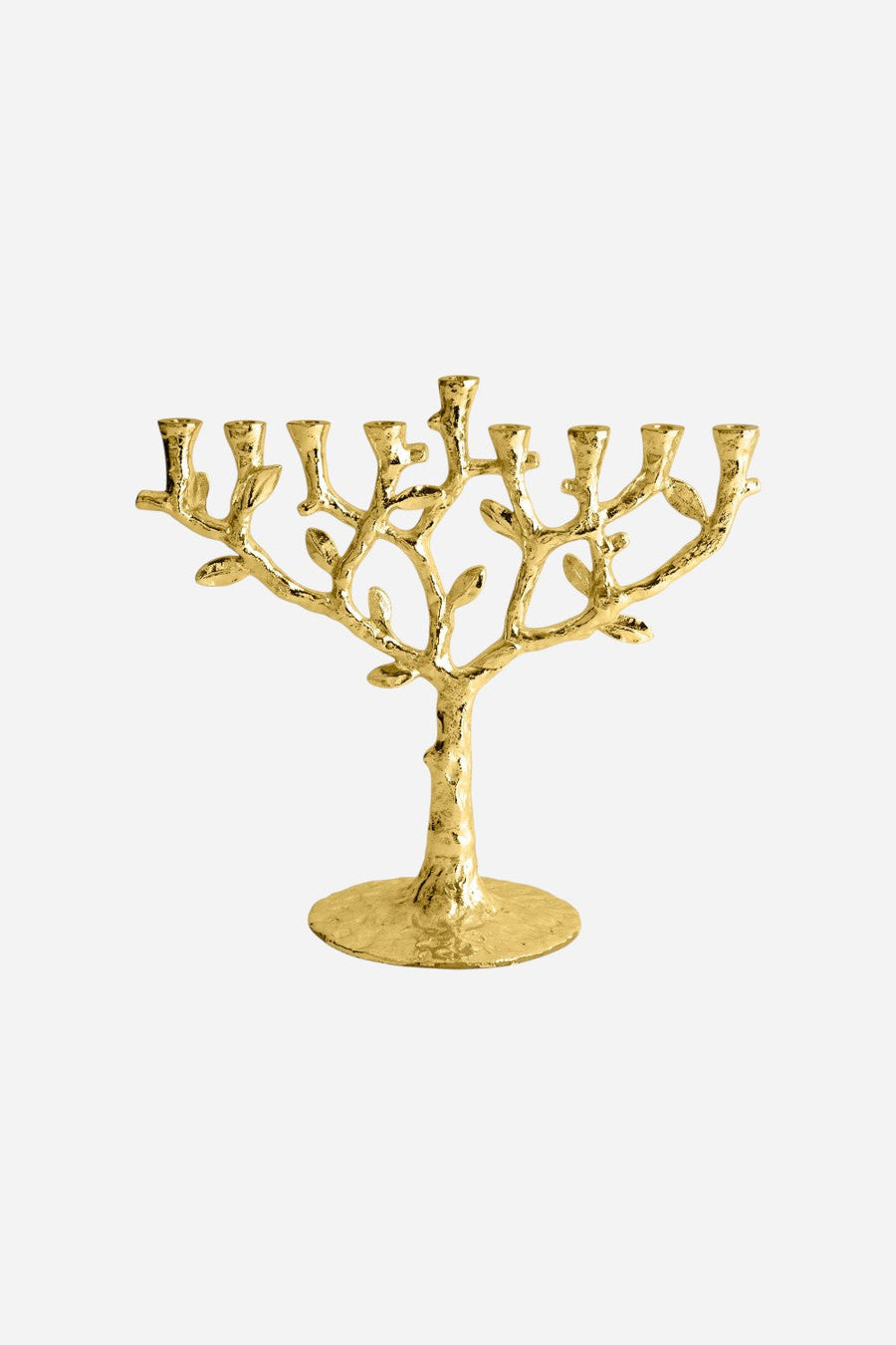 Michael Aram Tree Of Life Menorah - Gold – front view