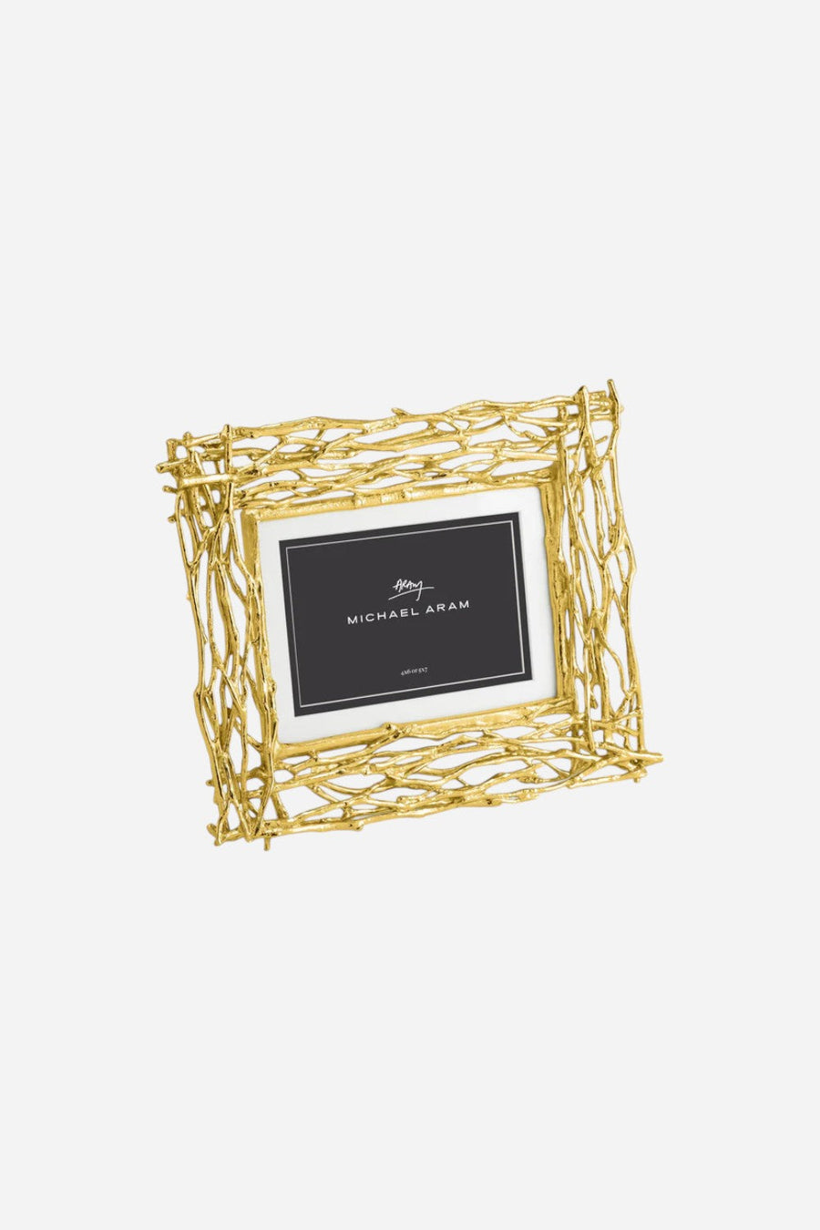Michael Aram Twig Frame - Gold – flat lay