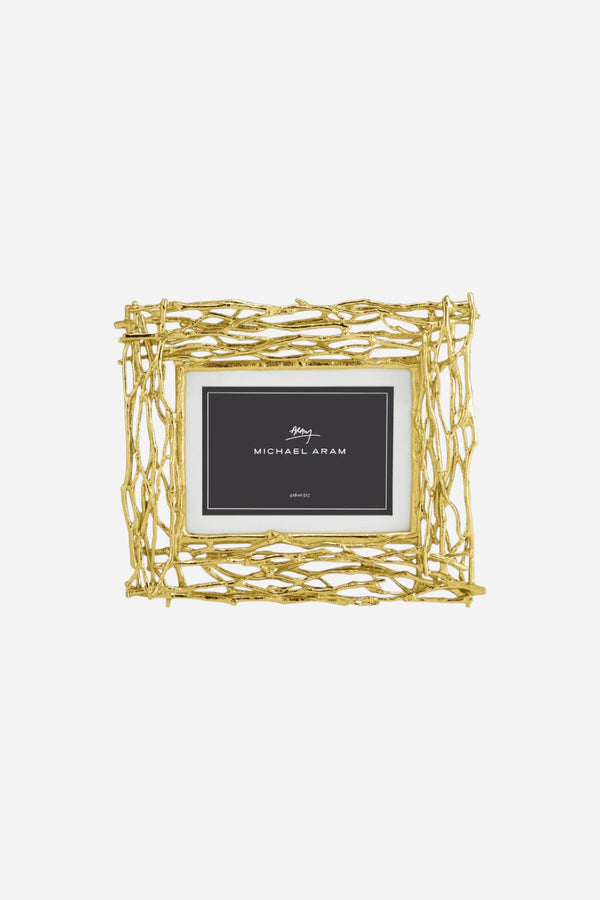 Michael Aram Twig Frame - Gold