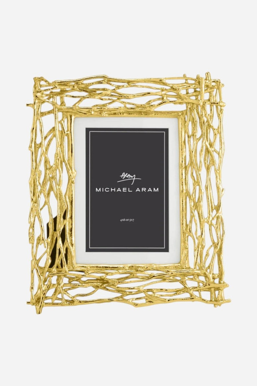 Michael Aram Twig Frame - Gold – front view
