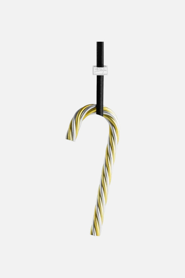 Michael Aram Twist Candy Cane Ornament, Silver & Gold