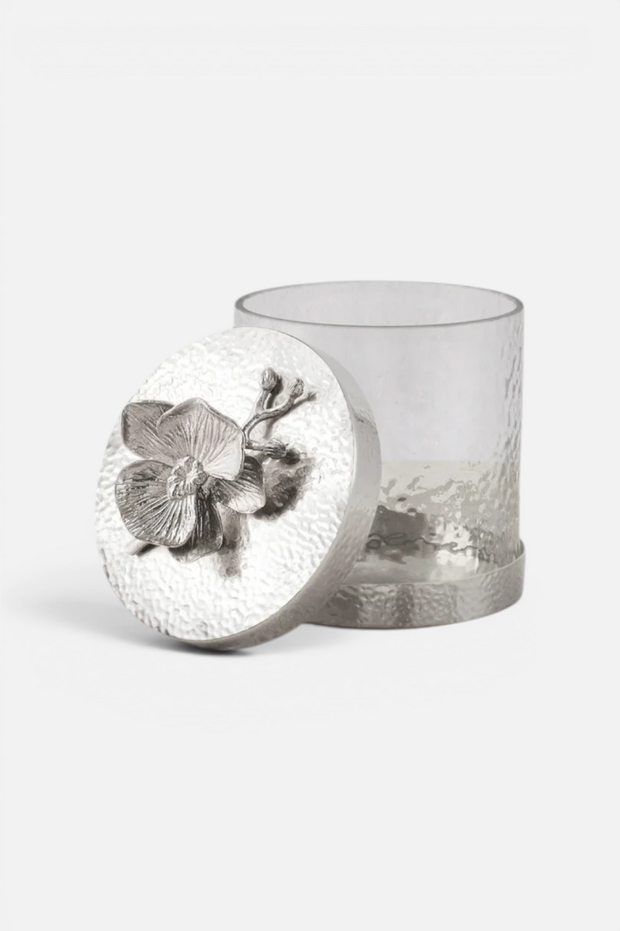 Michael Aram White Orchid Canister XS – back view
