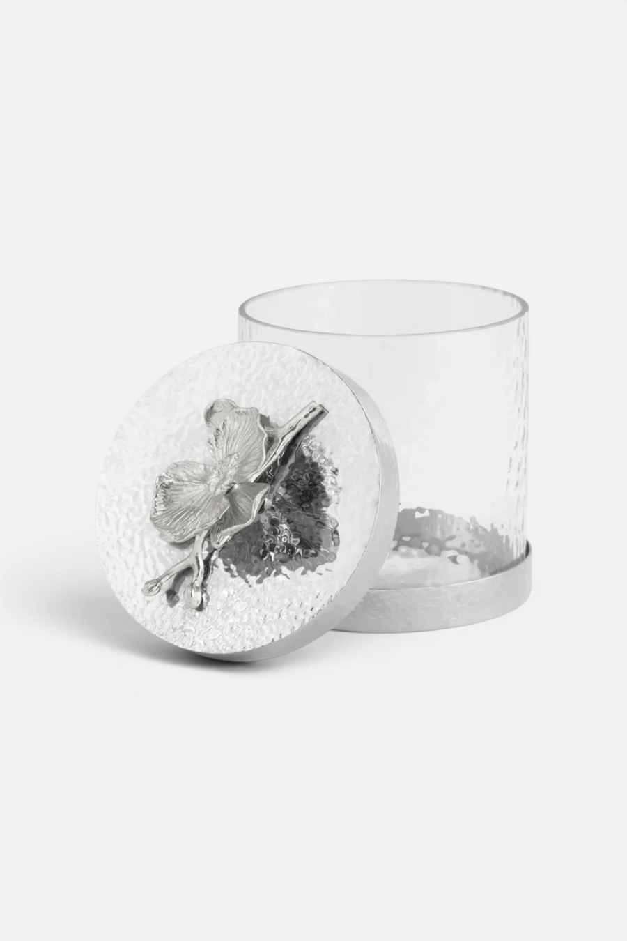 Michael Aram White Orchid Canister XS – side view