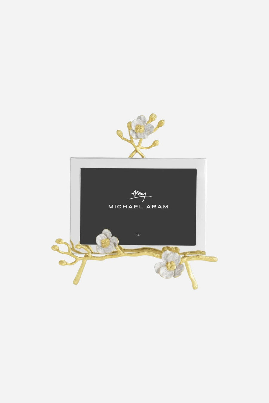 Michael Aram White Orchid Easel Frame – front view