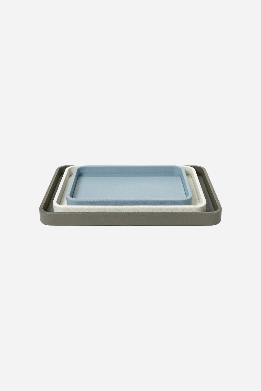 Milano Decorative Oval Tray – side view