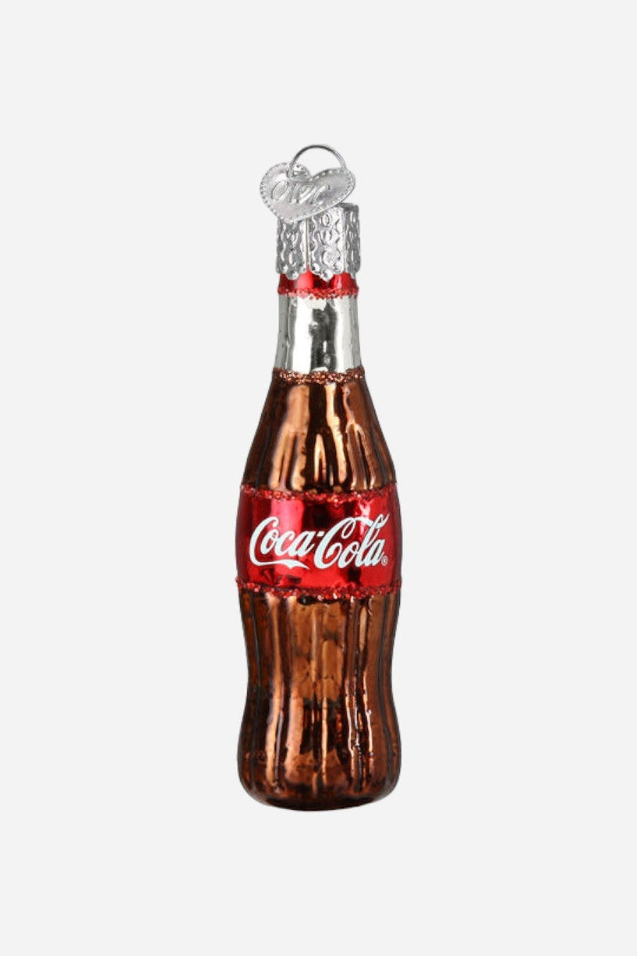 Mini Coca-Cola Bottle Ornament – front view