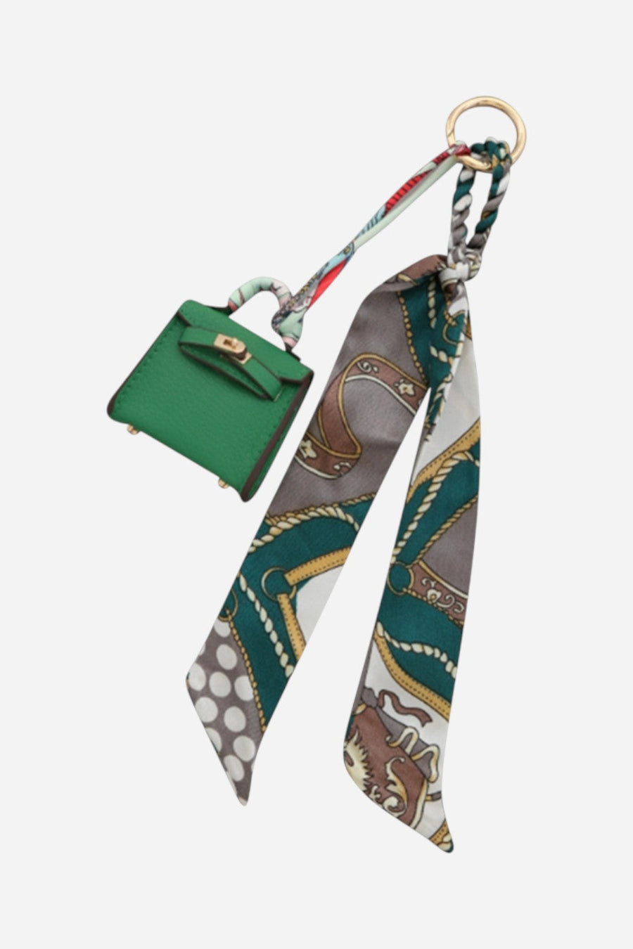Mini Designer Bag Charms – back view