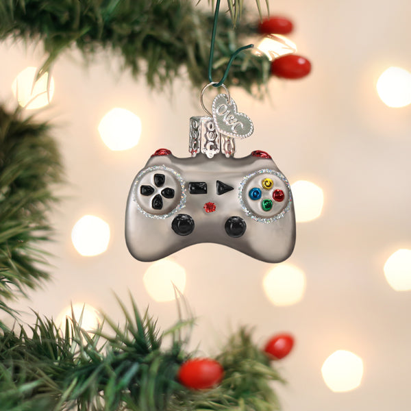 Mini Video Game Controller Ornament – detail