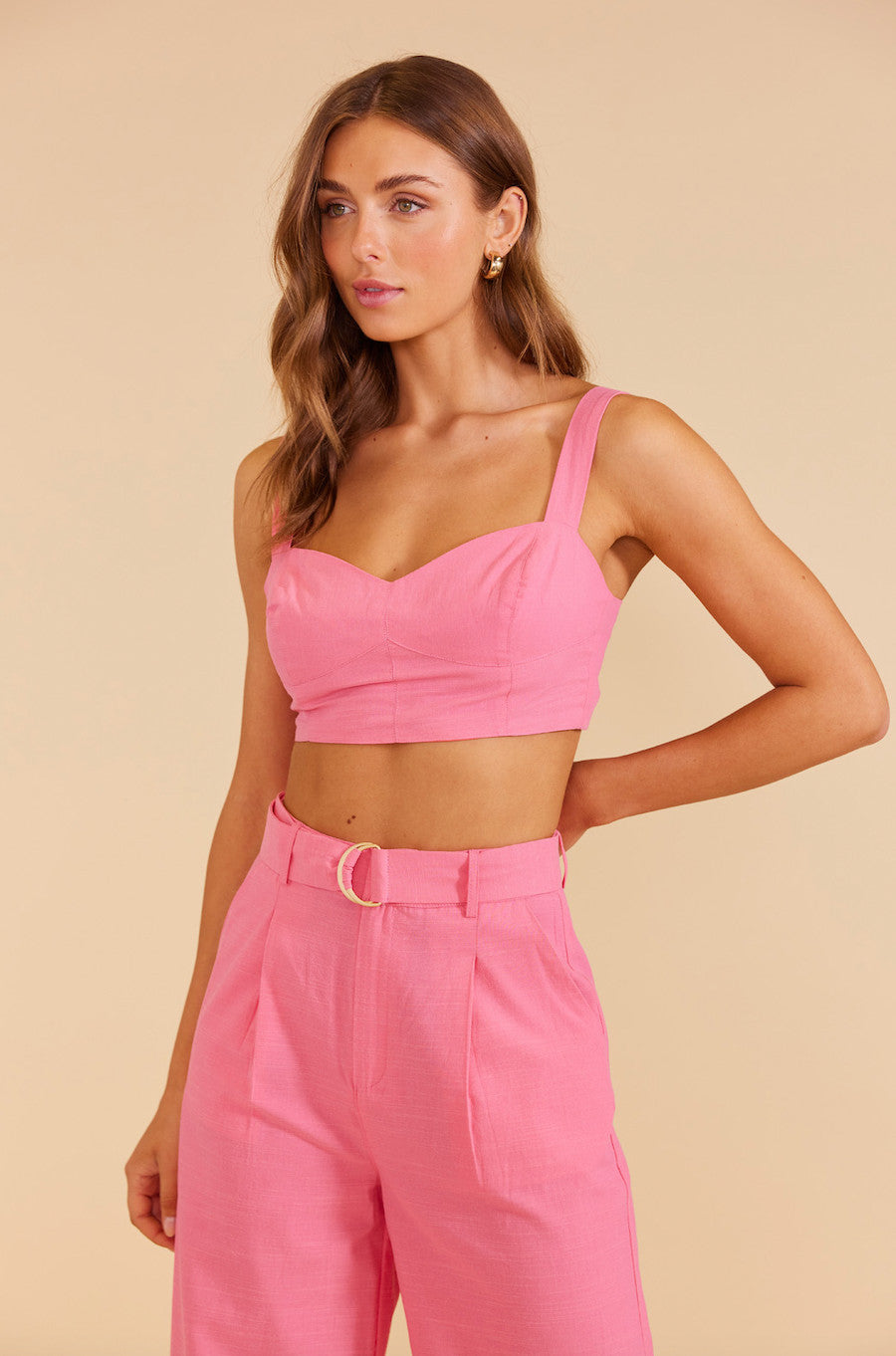 Minkpink Kalani Bodice in Pink – back view