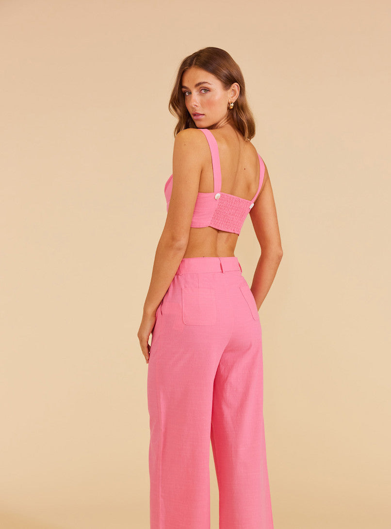 Minkpink Kalani Bodice in Pink – side view