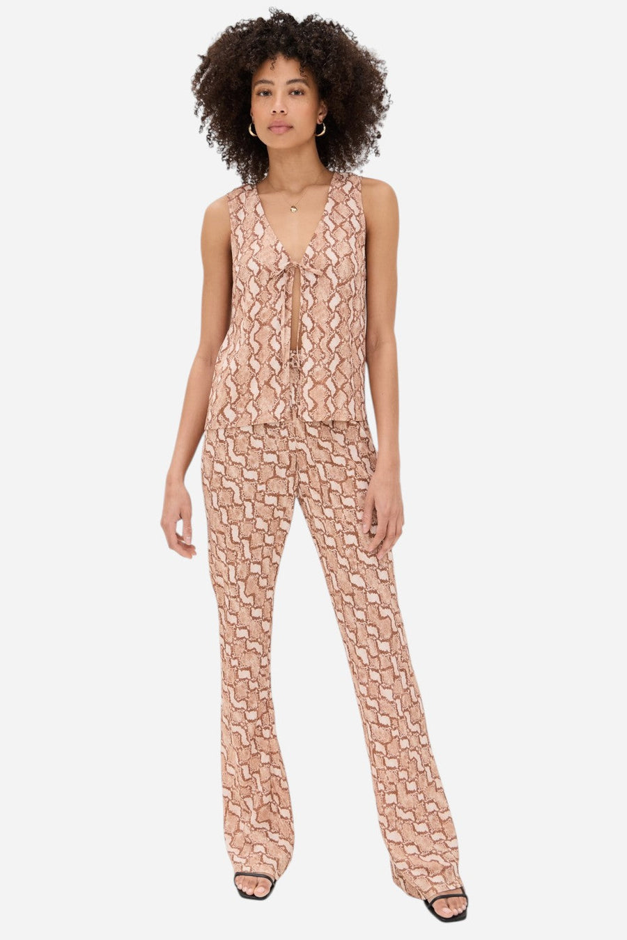 MINKPINK Koa Tie Top – detail