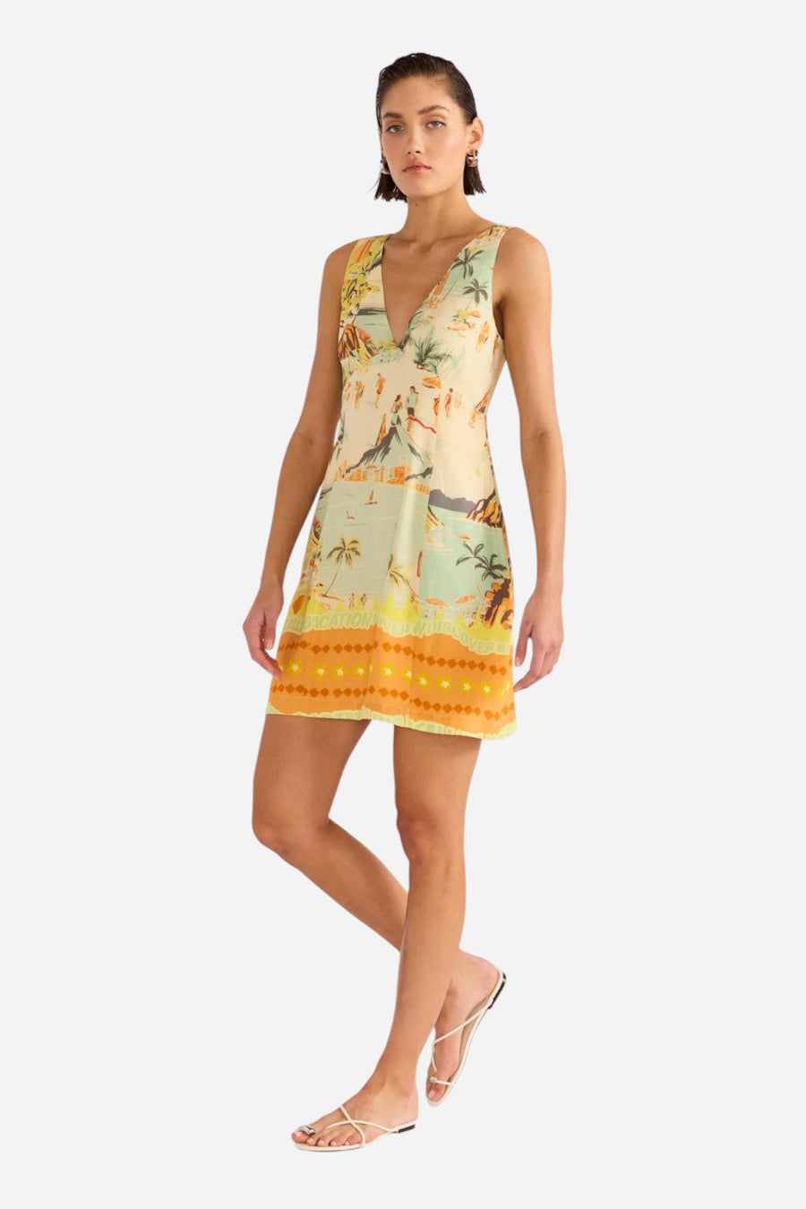 MINKPINK Vacanza Mini Dress – back view