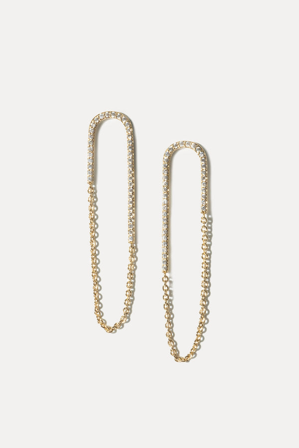 Miranda Frye Jewelry Jolene Earrings in Gold