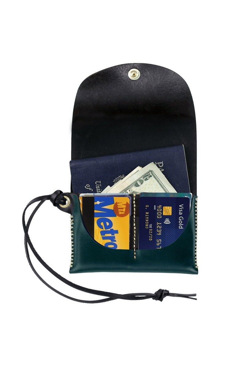 Misc. Goods Co. Passport Wallet in Carbon – detail