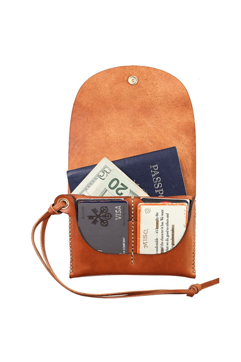 Misc. Goods Co. Passport Wallet in Golden – detail