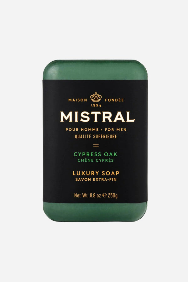 Mistral Cypress Oak Bar Soap