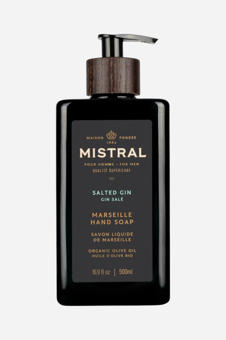 Mistral Salted Gin Hand Soap – front view