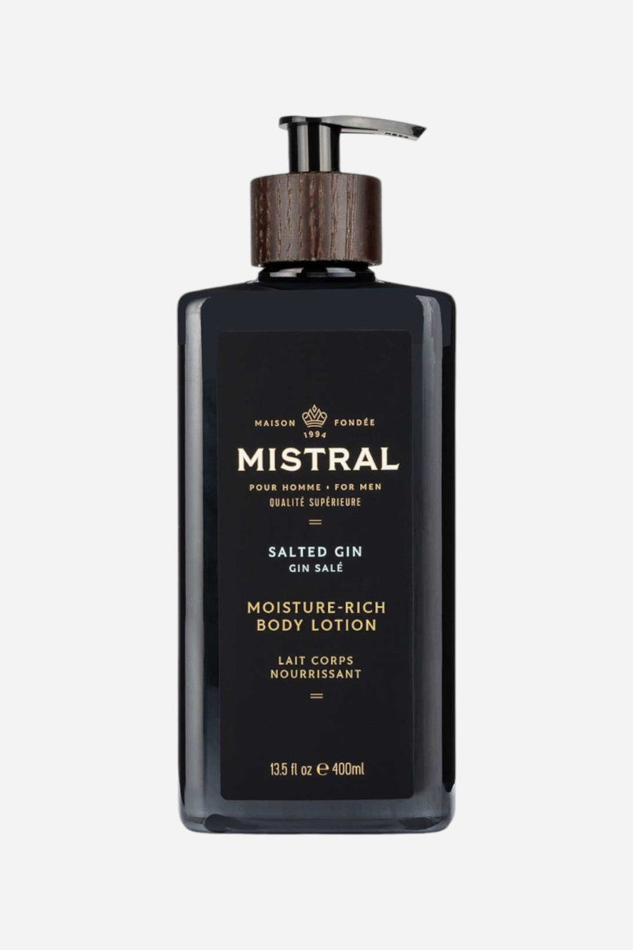 Mistral Salted Gin Moisture Rich Body Lotion - 13.5 Oz – front view