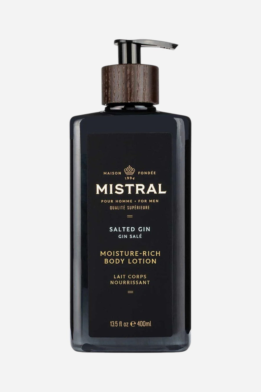 Mistral Salted Gin Moisture-Rich Body Lotion – front view