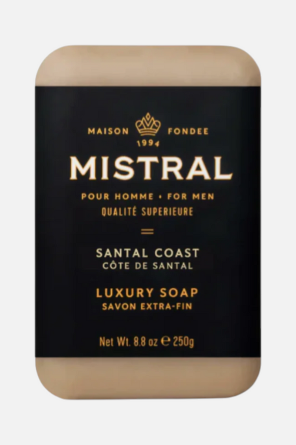 Mistral Santal Coast Bar Soap