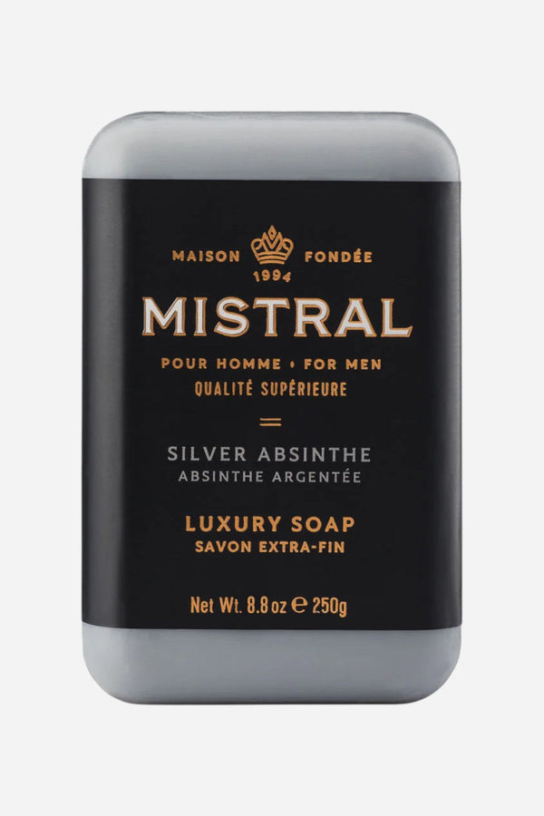 Mistral Silver Absinthe Bar Soap