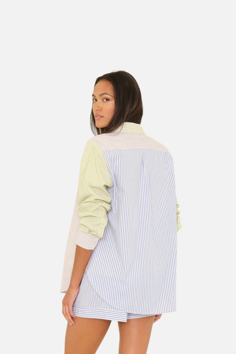Xirena Beau Shirt in Mixed Stripes