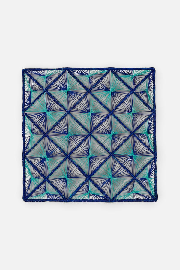 Mode Living Lulu Placemat In Blue