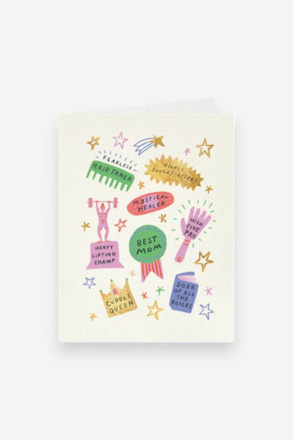 Mom Awards Mother's Day Card