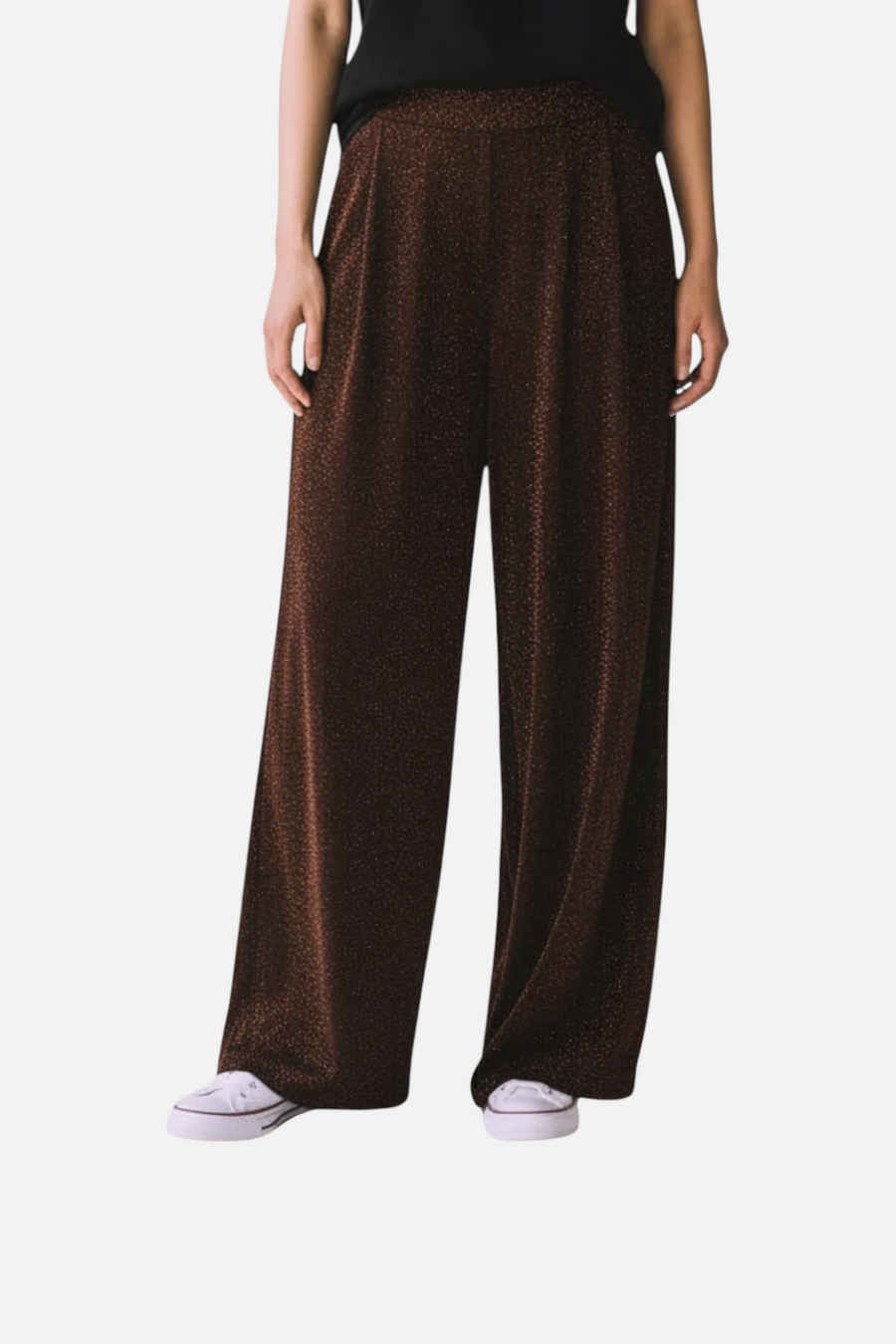 Momoni Women's Aspen Pant in Rame – side view