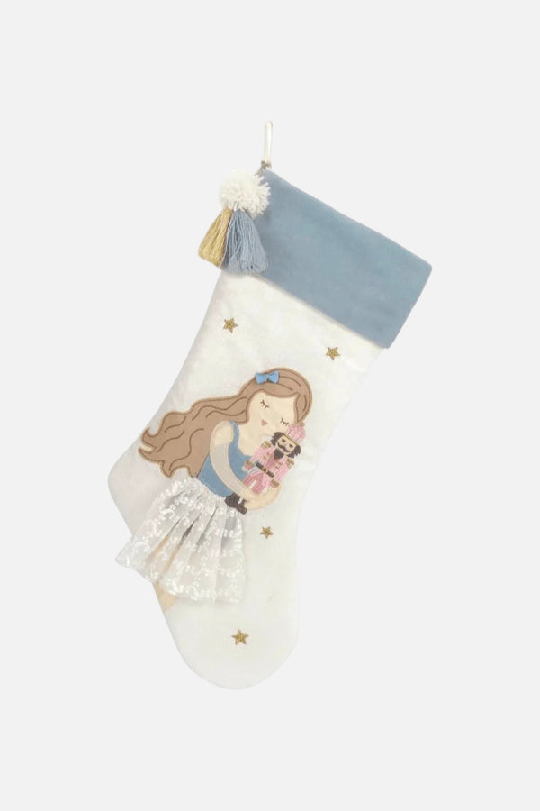 Mon Ami Clara Stocking in Blue