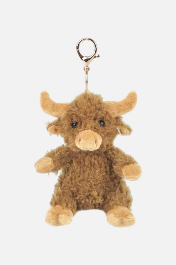 Mon Ami Highland Cow Bag Charm