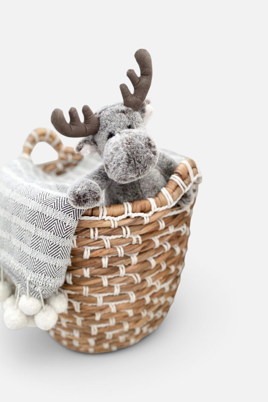 Mon Ami Marley The Moose Plush Toy – back view