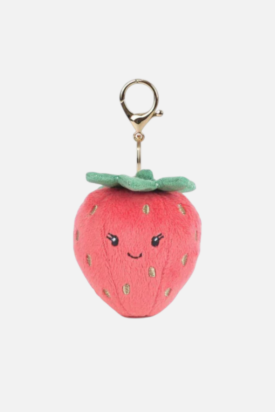 Mon Ami Strawberry Bag Charm – front view